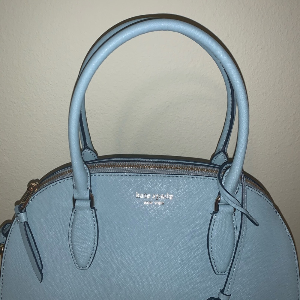 Kate spade large dome satchel reiley seaside blue - Picture 3 of 8